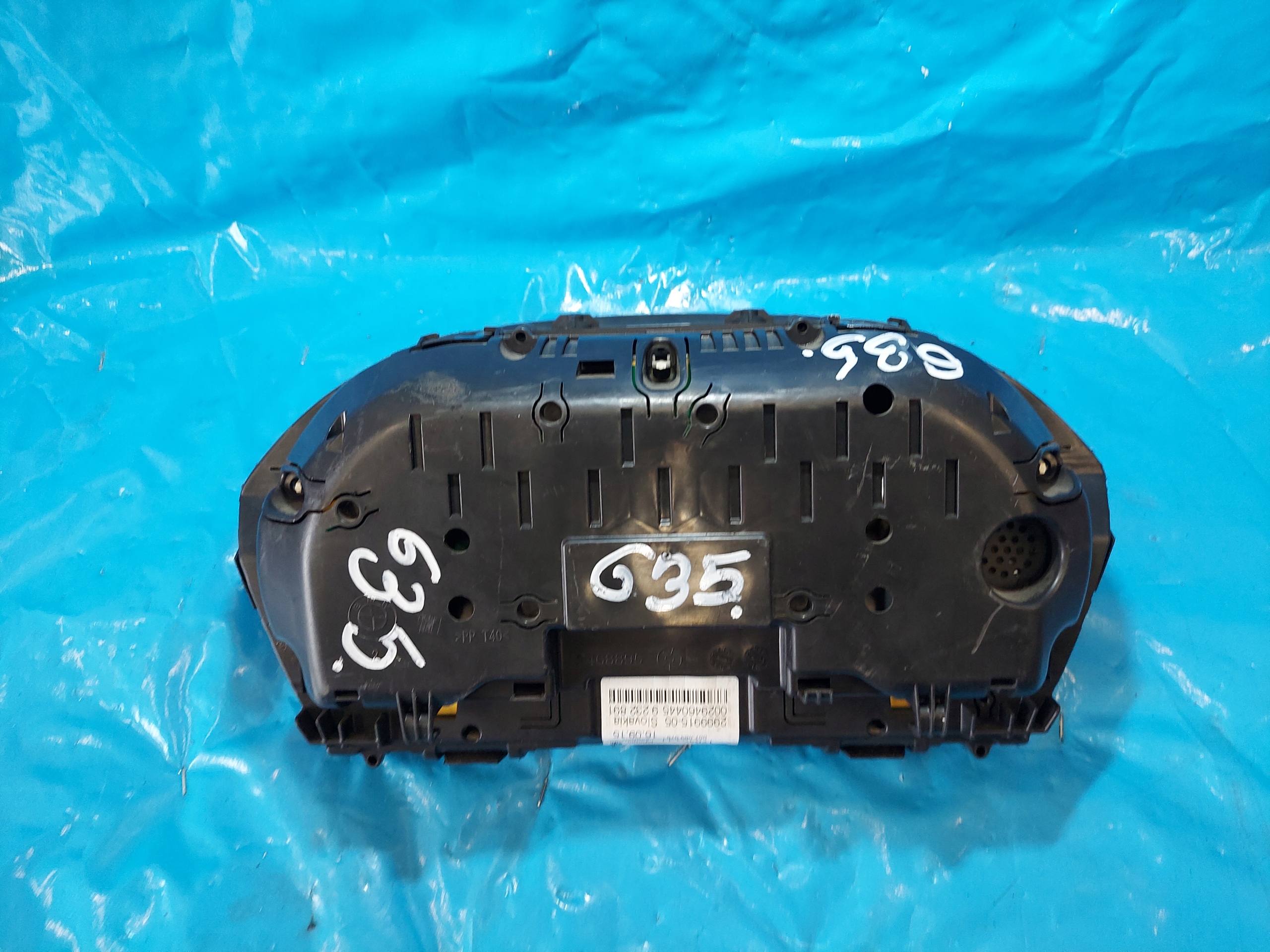 dials clock BMW F20 6210IK9382159