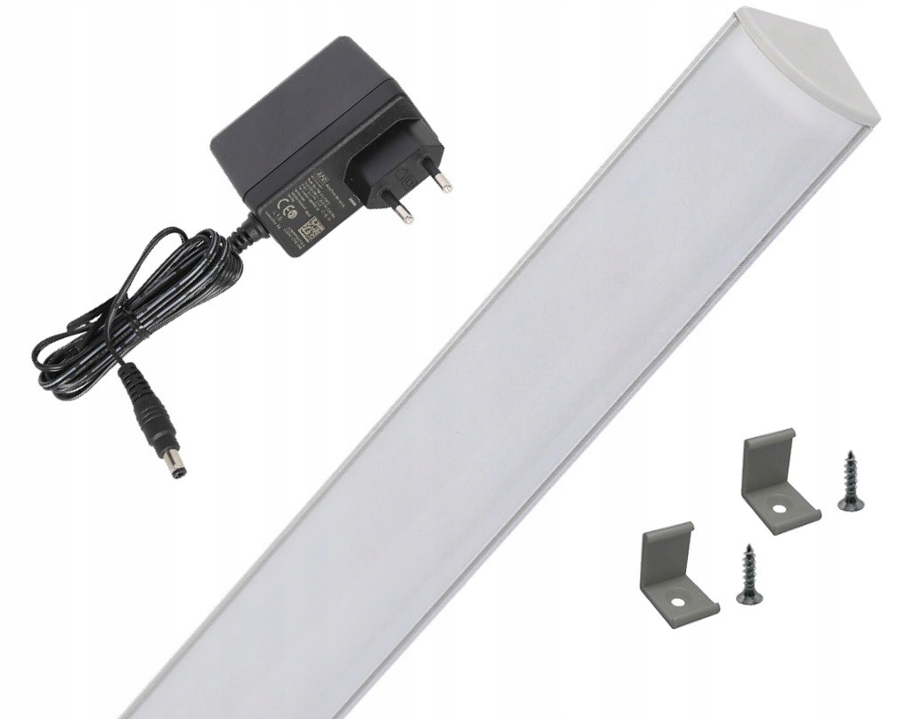 Rohová Led nábytková lišta, kuchyňská skříňka 160 cm