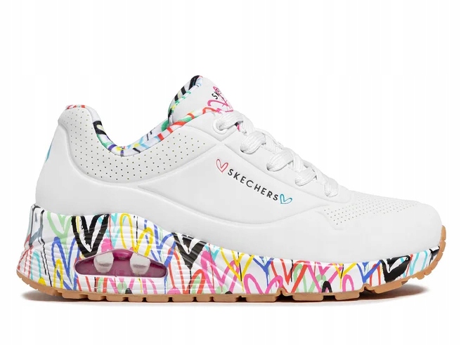 Dámské boty Skechers Uno 155506-WHT 36,5 nízké