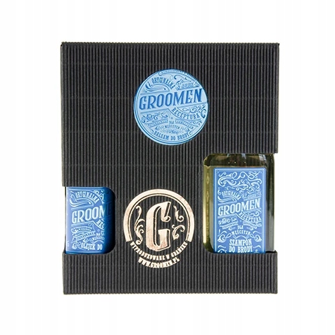 Zestaw do brody Aqua - Groomen