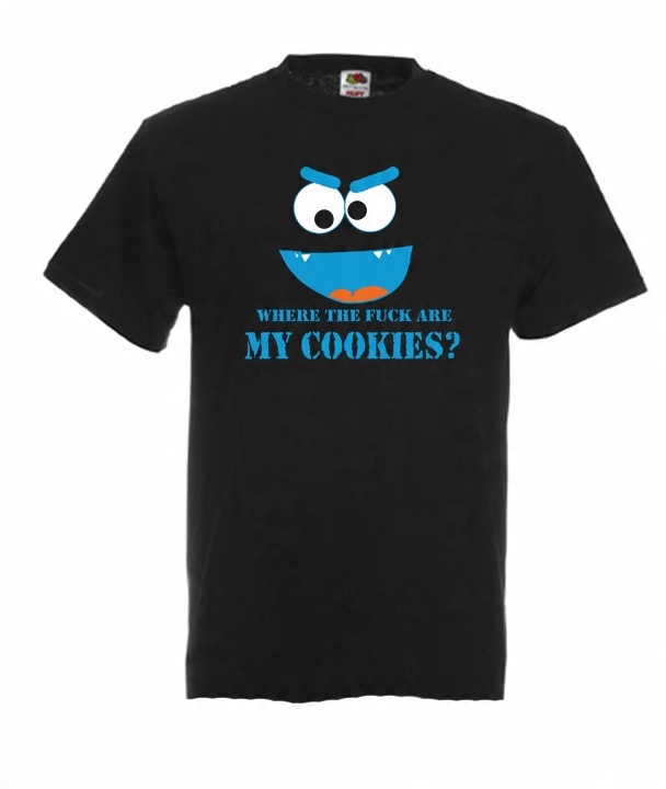 

S Koszulka Męska Ciasteczkowy Potwór Cookie