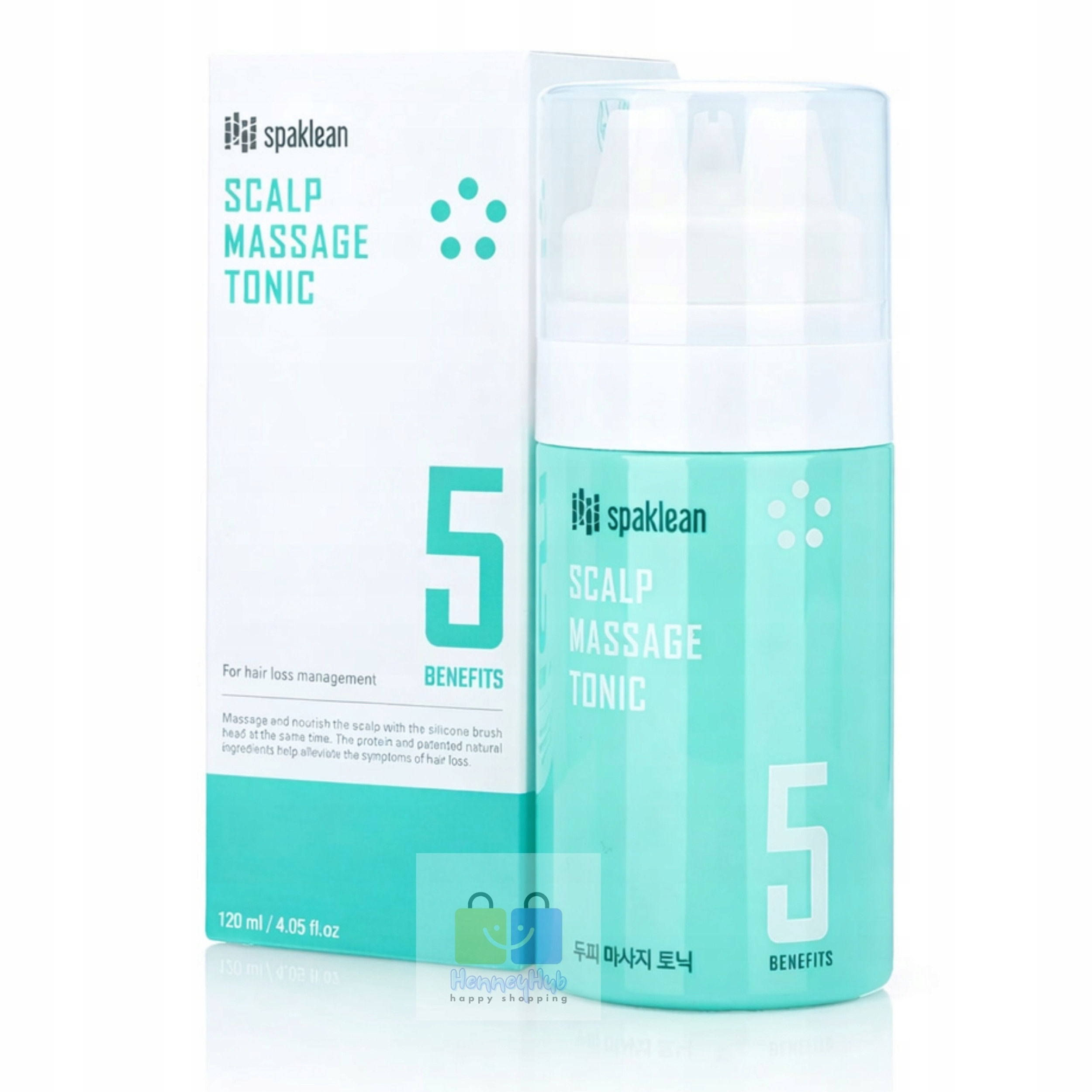 Tonik do masażu skóry głowy Spaklean Amazing Collagen Scalp Massage 120ml