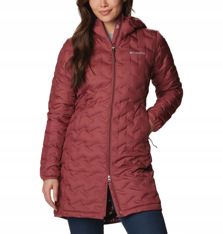 Dámská bunda Columbia Delta Ridge Long Down Jacket, 1909254679 Xs