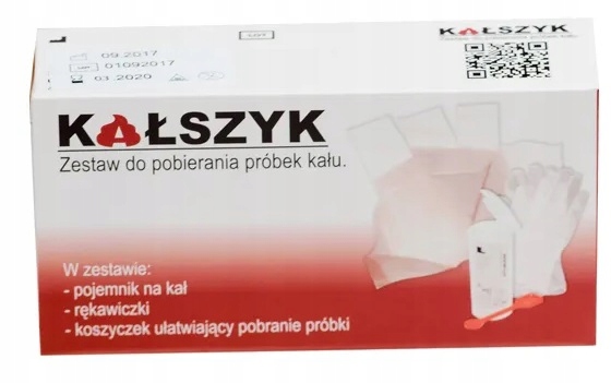 

Kałszyk zestaw do pobierania próbek kału 1
