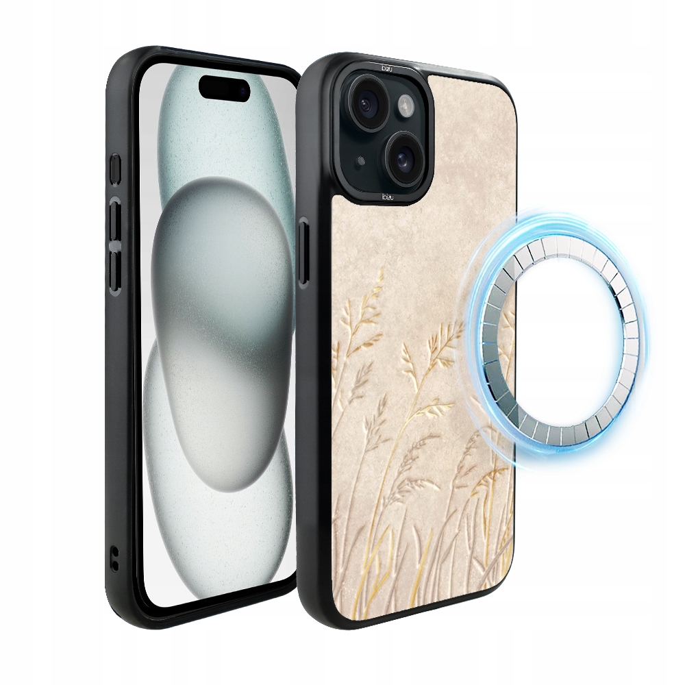 Pouzdro pro iPhone 15 Ibizu DropGuard Matt s MagSafe, Klasy z pískovce