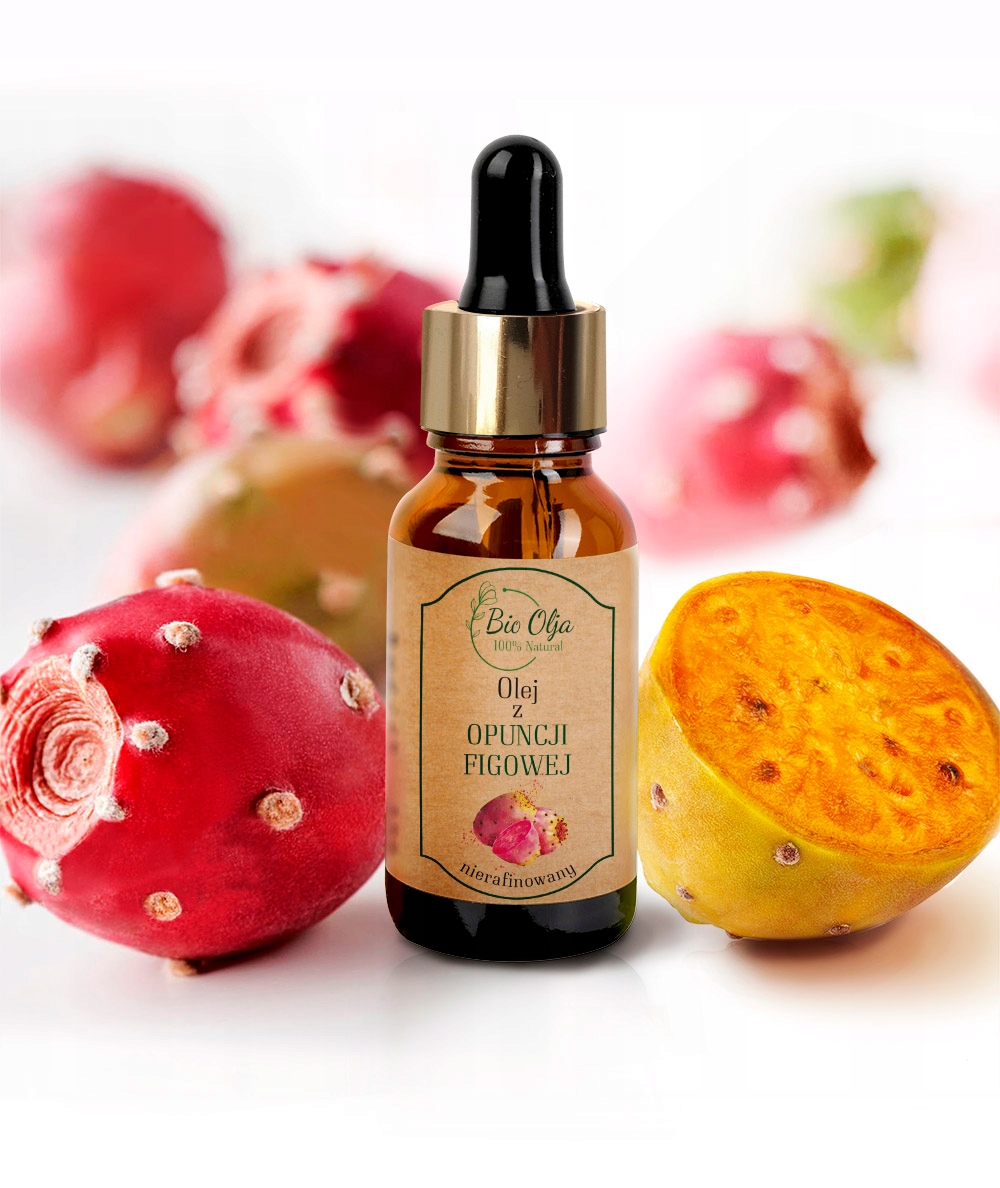 BIO OLJA NIERAFINOWANY OLEJ Z OPUNCJI FIGOWEJ ZIMNOTŁOCZONY 10ml Marka BioOlja