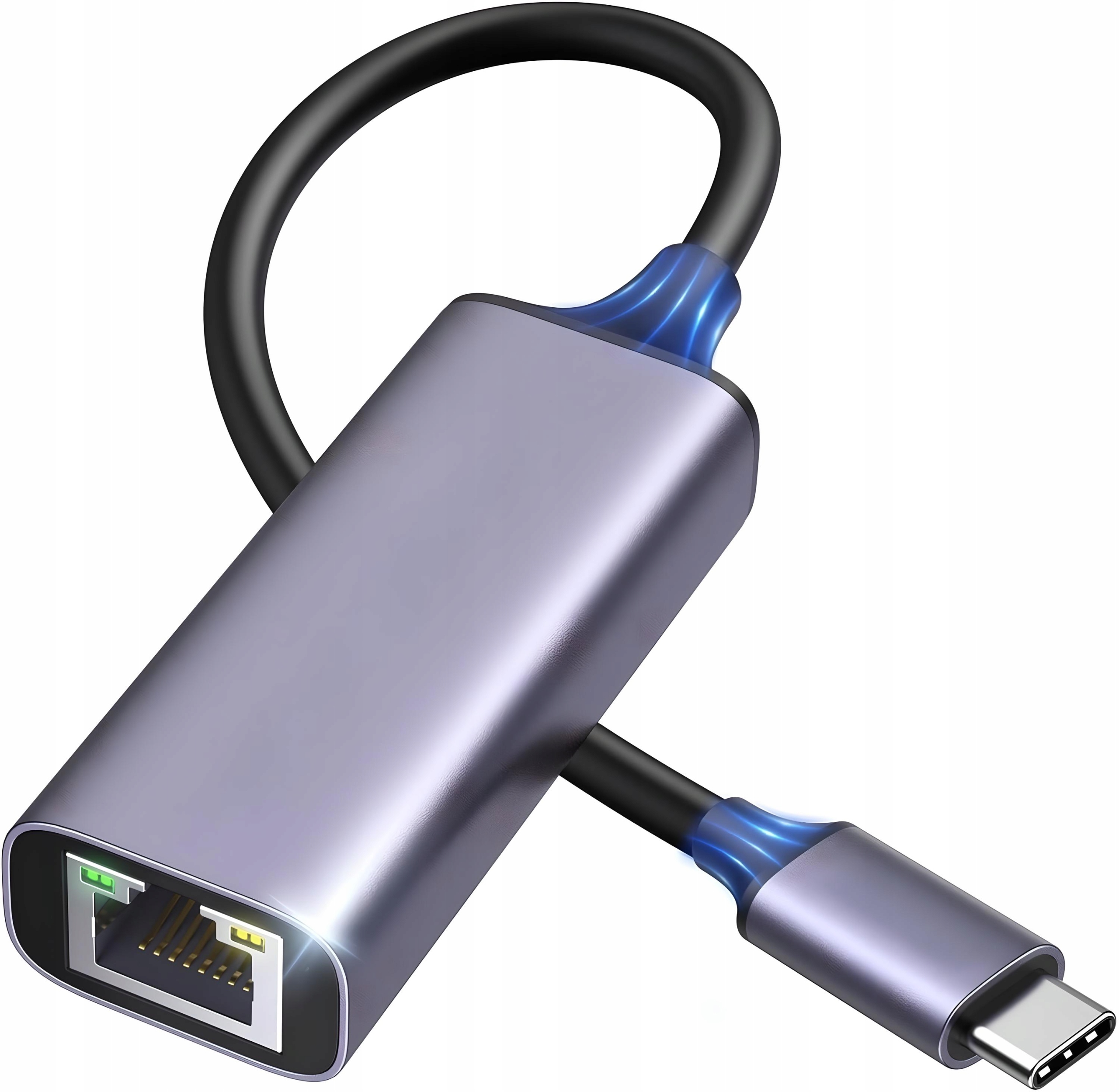 SÍŤOVÝ ADAPTÉR USB-C SÍŤOVÁ KARTA LAN RJ45 1000MBPS Ethernet Gigabit