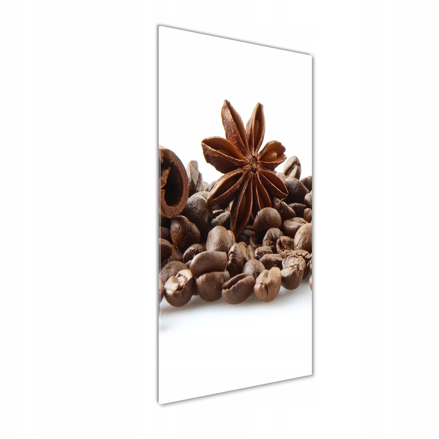 

Nowoczesny fotoobraz akrylowy Ziarna kawy 50x125cm