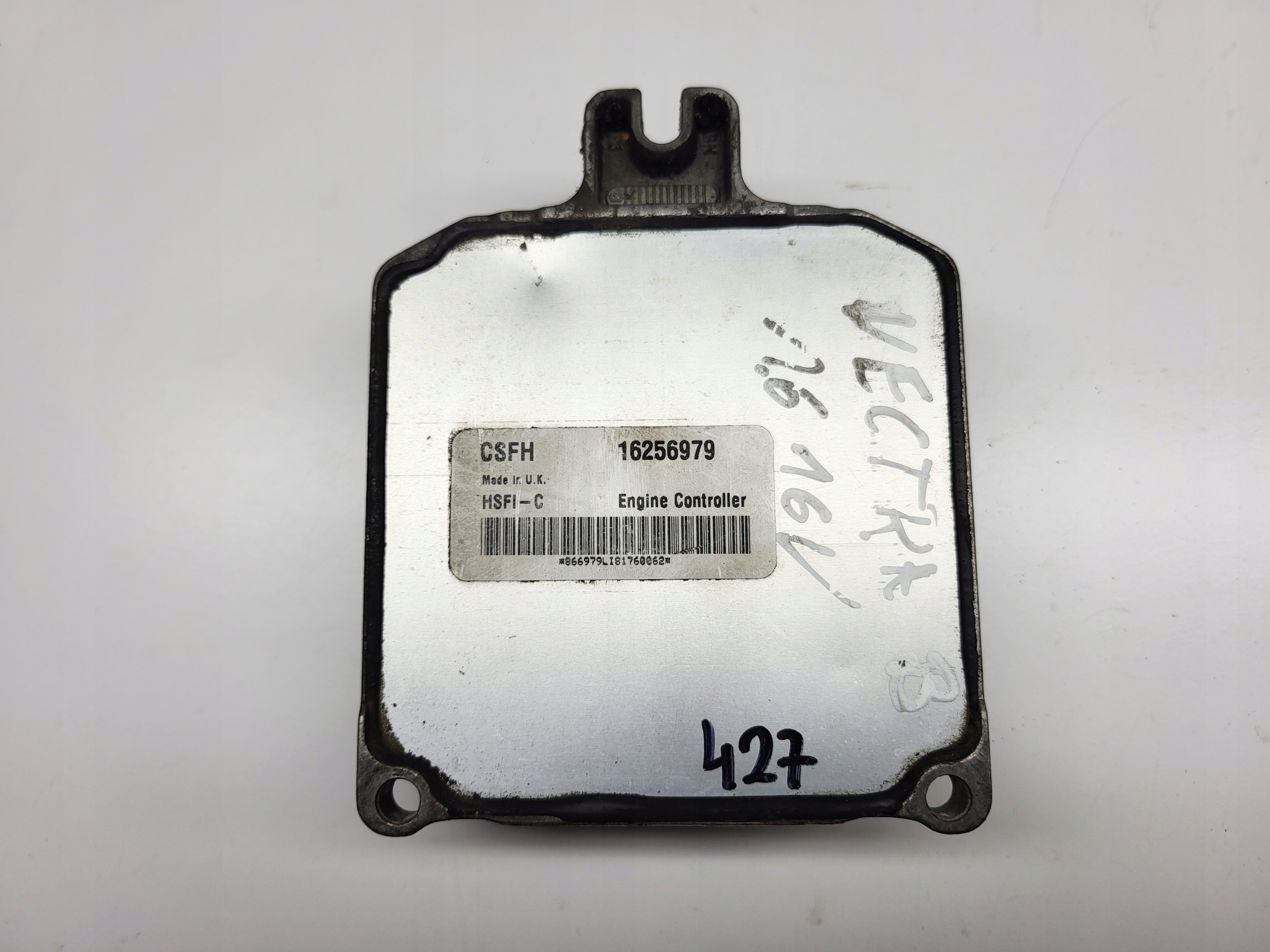 computer control unit of the engine Opel VECTRA B 1.6 16V 16256979 CSFH