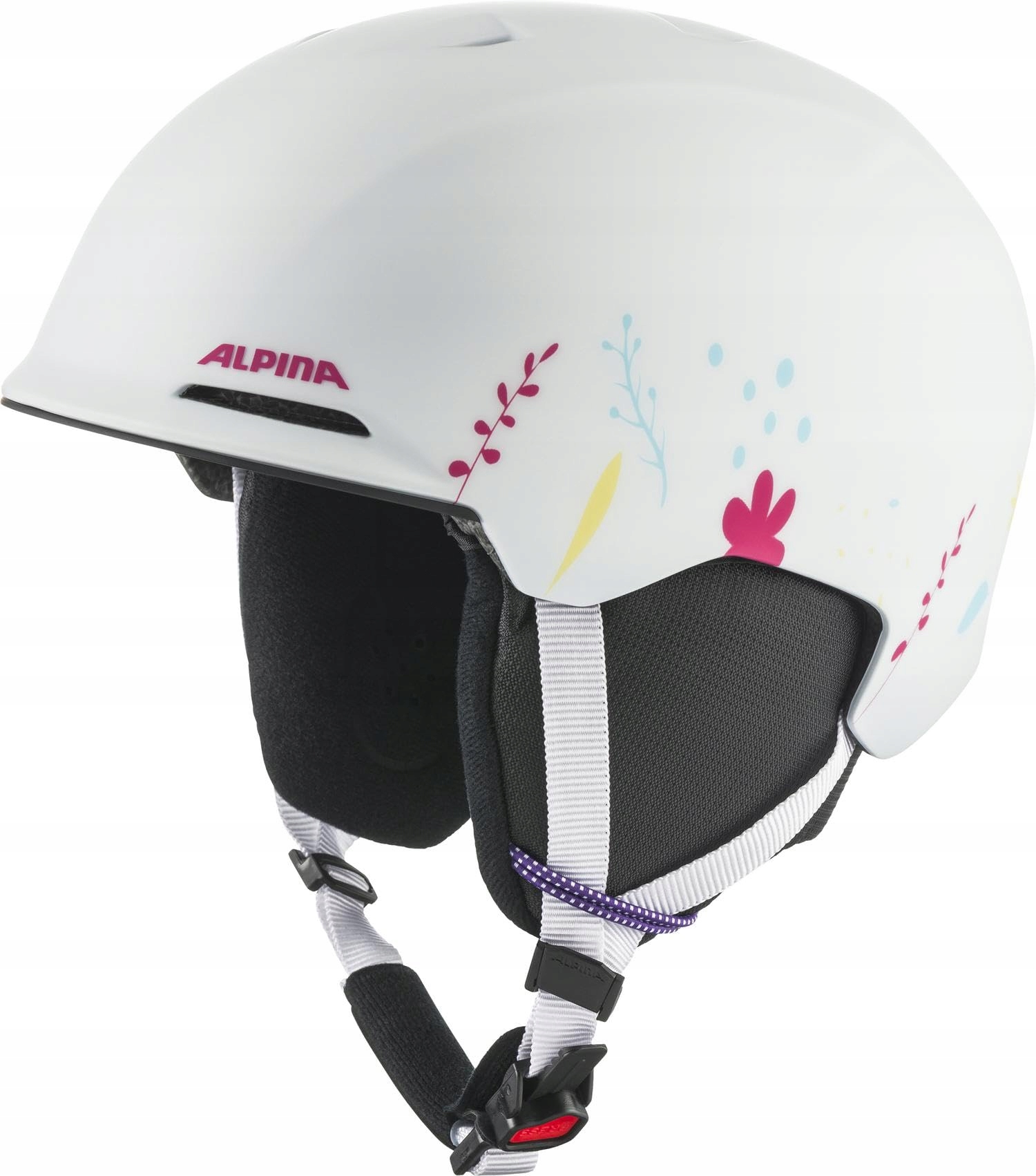 Lyžařská přilba Alpina Brix Jr White-Graphic Matt 51-55