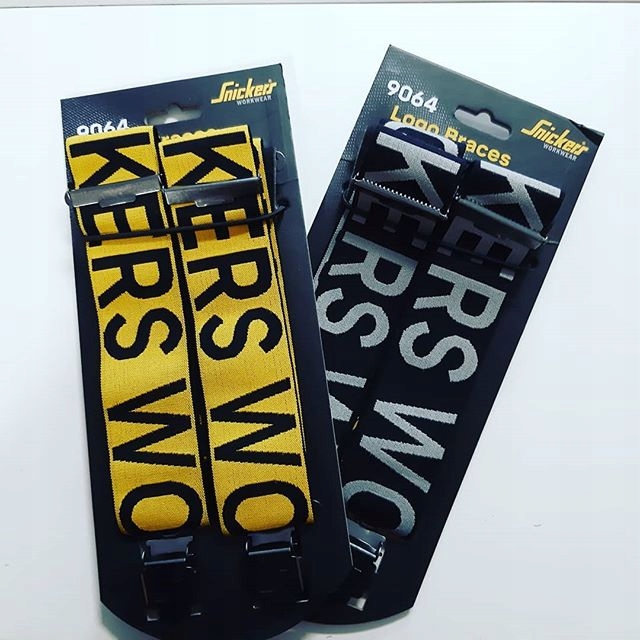 Szelki do spodni męskie elastyczne Snickers 9064 Płeć uniseks