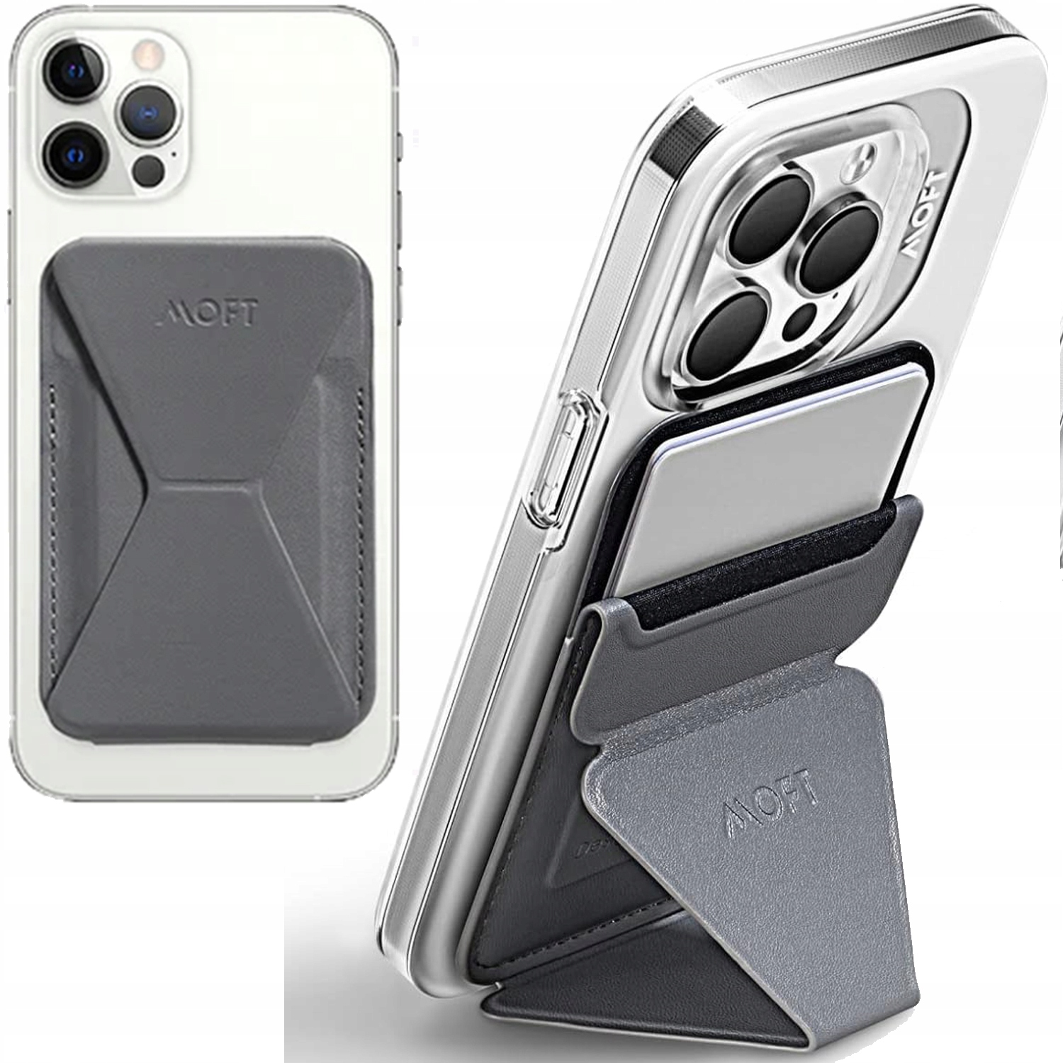 MOFT SNAP-ON - PODSTAWKA MAGSAFE DO IPHONE - UCHWYT PORTFEL