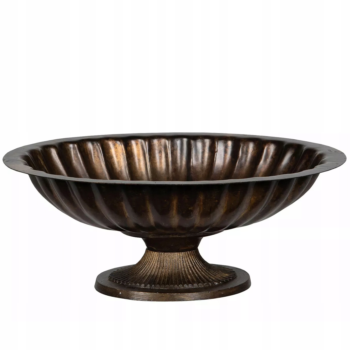 Podnos Na Nožce Miska Na Ovoce 33 cm retro dekorace ozdoby hnědá