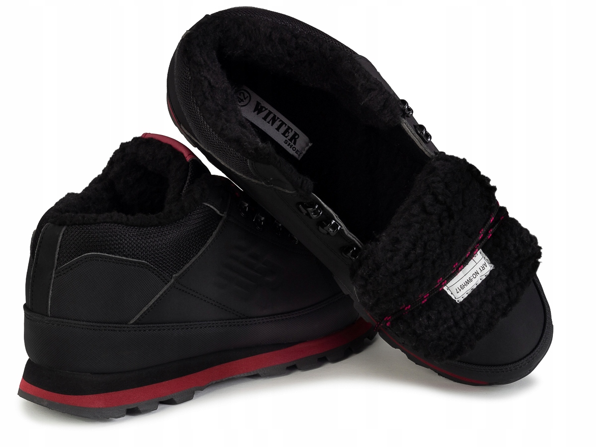 BUTY ZIMOWE SPORTOWE OCIEPLONE HKR Kod producenta 17 red