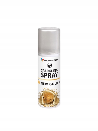Levně Food Colours sprej New Gold 50 ml