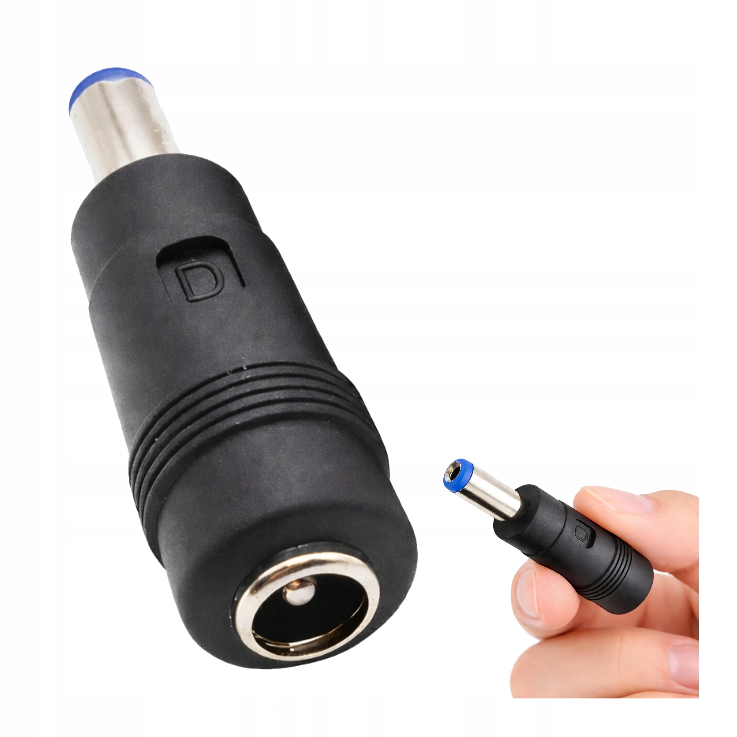 Adapter DC Gniazdo 5.5x2.5 do Wtyk 5.5x2.1 Przejściówka do Połączeń