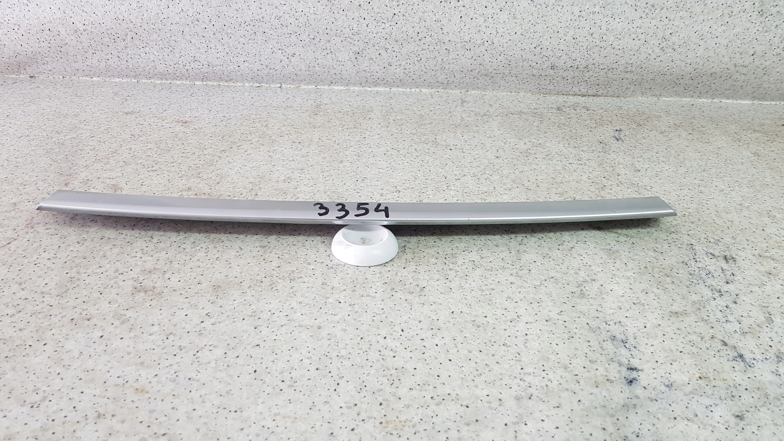 AUDI A5 A 5 8T s-line CHROM moulding lower central bumper front 3354