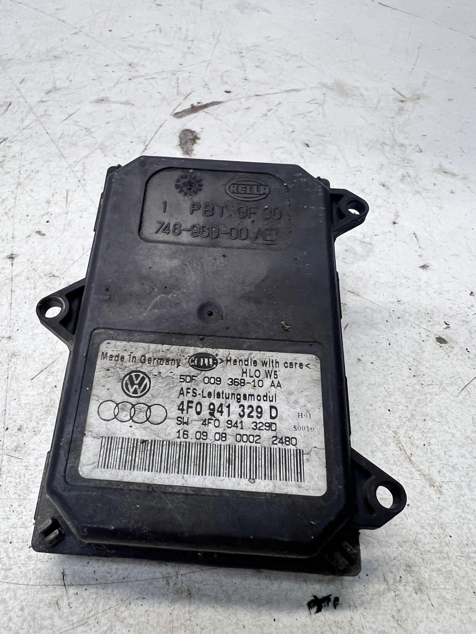 control unit module steering AUDI A6 C6 4F0941329D
