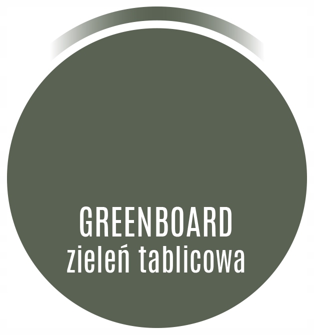 

Farba tablicowa zielona Max op. 0,5L na 5 m²