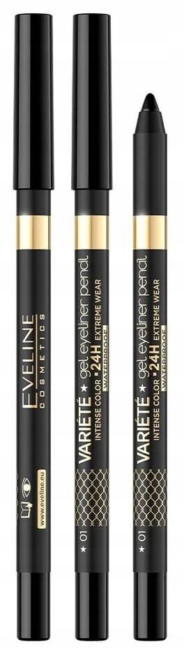 

Eveline Variete Wodoodporna Kredka 01 Pure Black