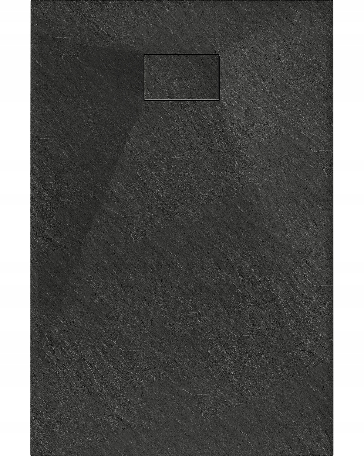MEXEN HUGO BRODZIK PROSTOKĄTNY SMC 130x70 CZARNY Głębokość 70 cm