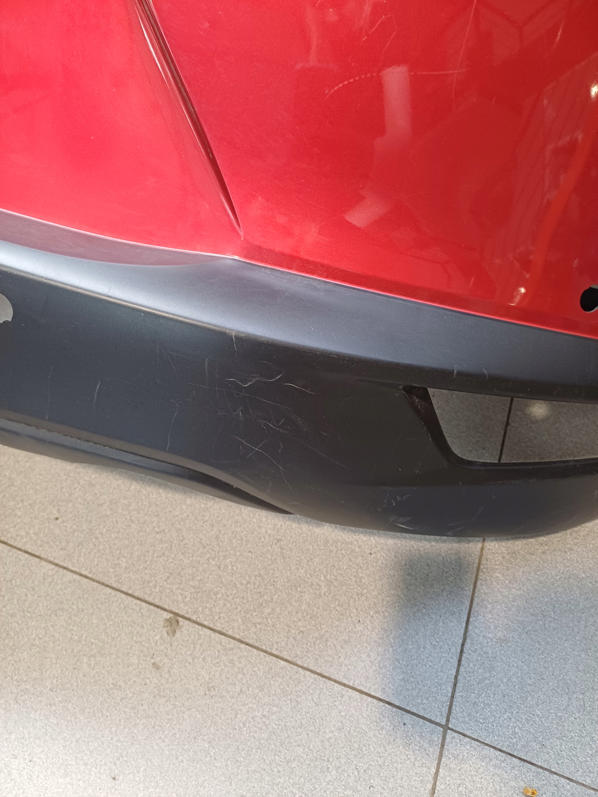 bumper rear part rear MAZDA CX3 D10J-5022 4 X PDC