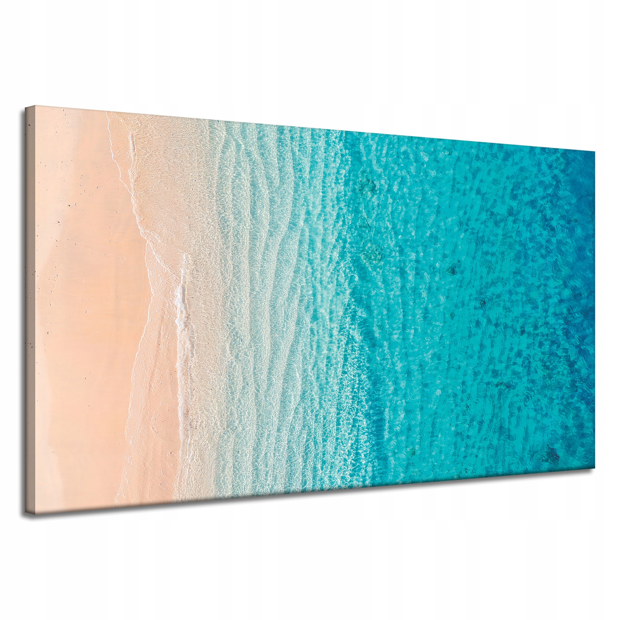 Obraz na plátně Pláž a Moře Voda Vlny Příroda 120x70 cm