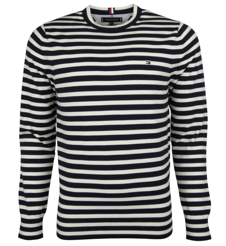 Tommy Hilfiger pánský svetr s pruhy, S