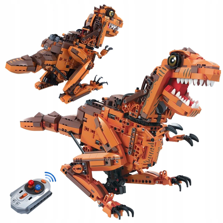 

Zdalnie Sterowany Dinozaur T-Rex Klocki Technic