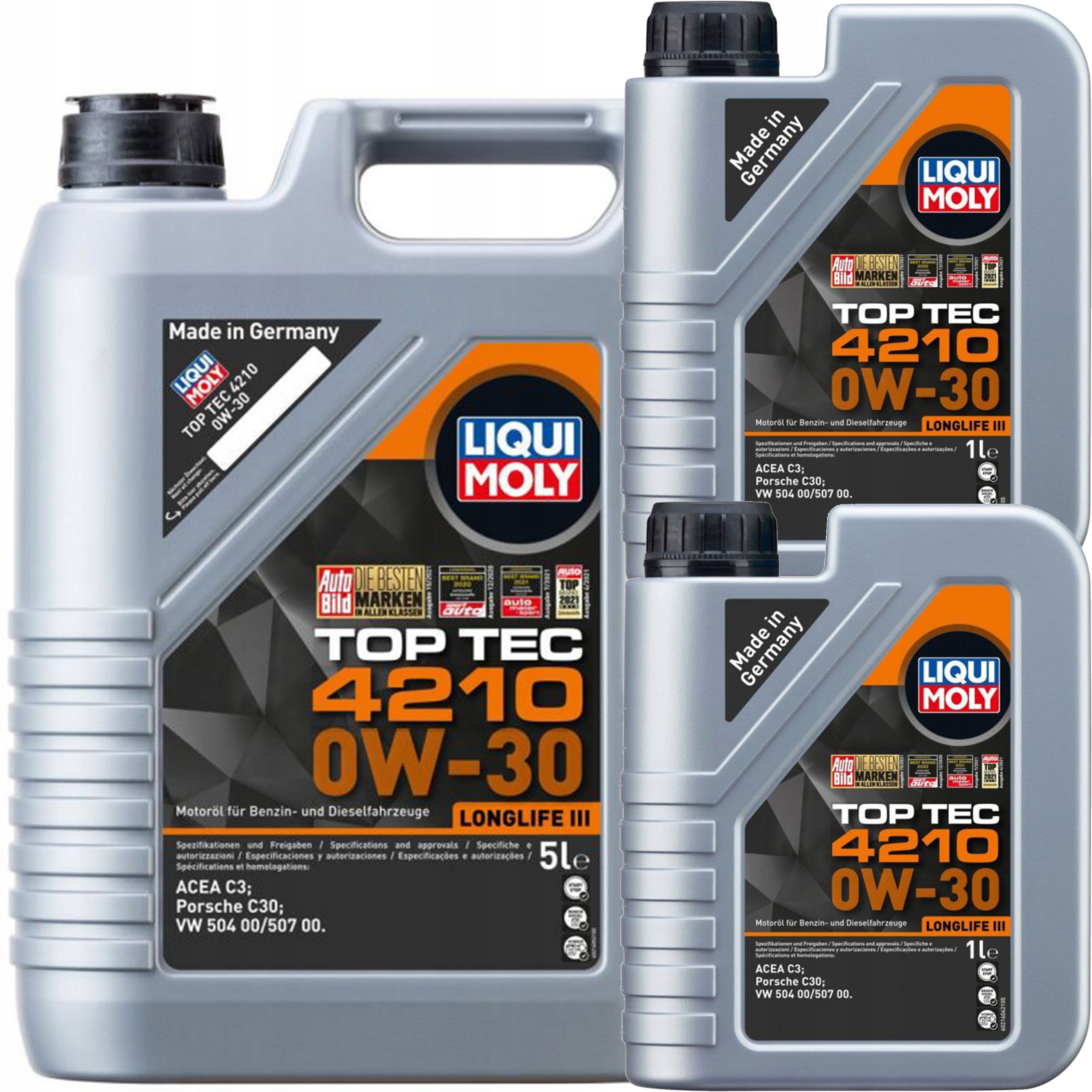 Liqui Moly LM21605 Olej Silnikowy TT 4210 0W-30 7l