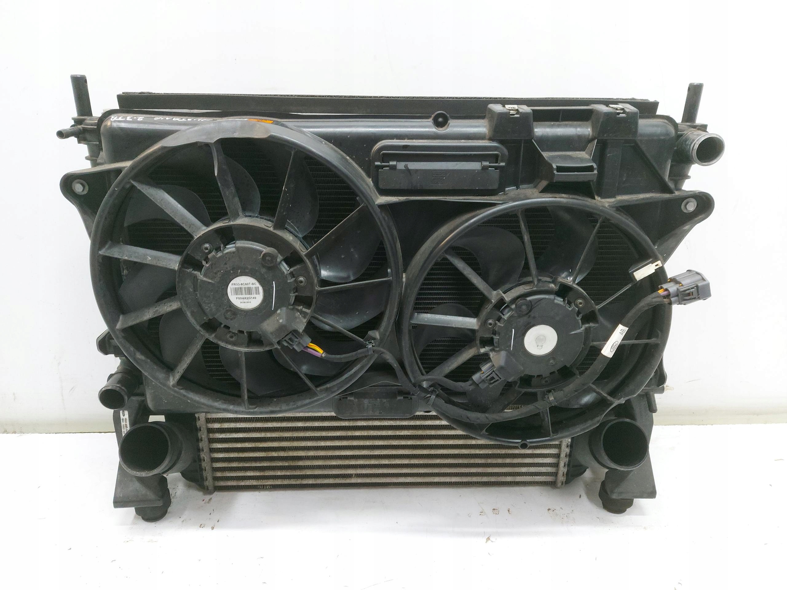 FORD MUSTANG VI 2.3TB chladič KONDENZÁTOR intercooler ventilátor komplet