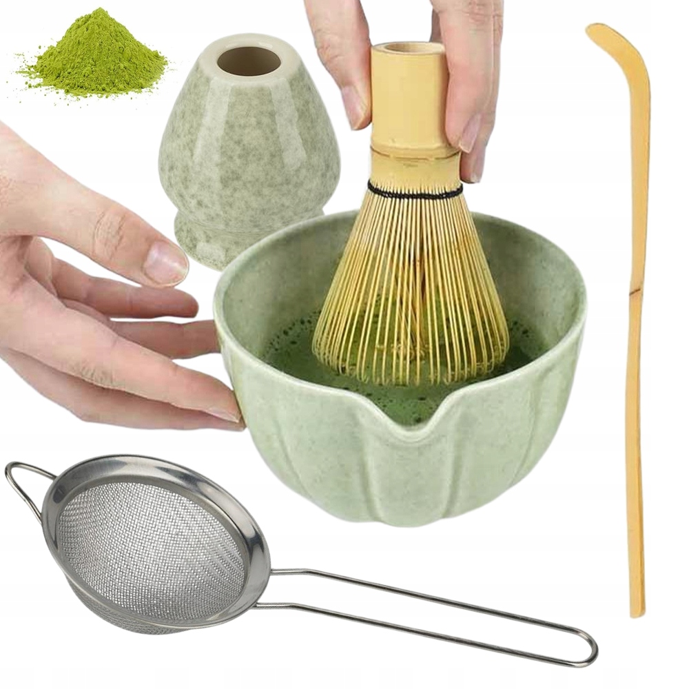 Sada Metliček Na Matchu 5-DÍLNÁ Sada Keramických Nástrojů Matcha
