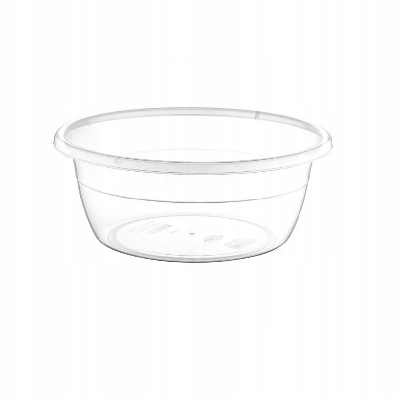 Miska plastikowa transparentna 1l | HOBO31173