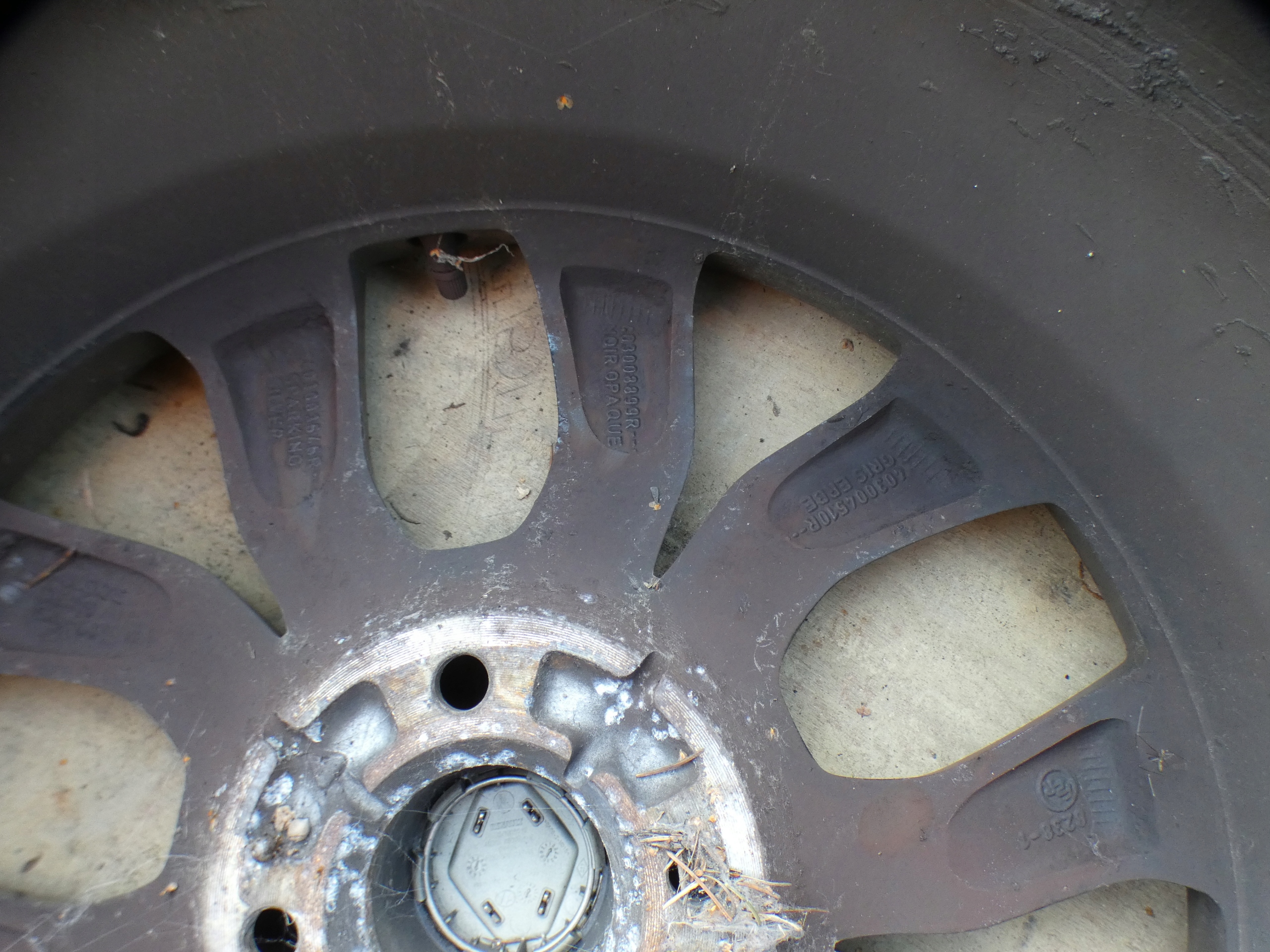 disc aluminium 16 RENAULT CLIO ET44 4 X100 original