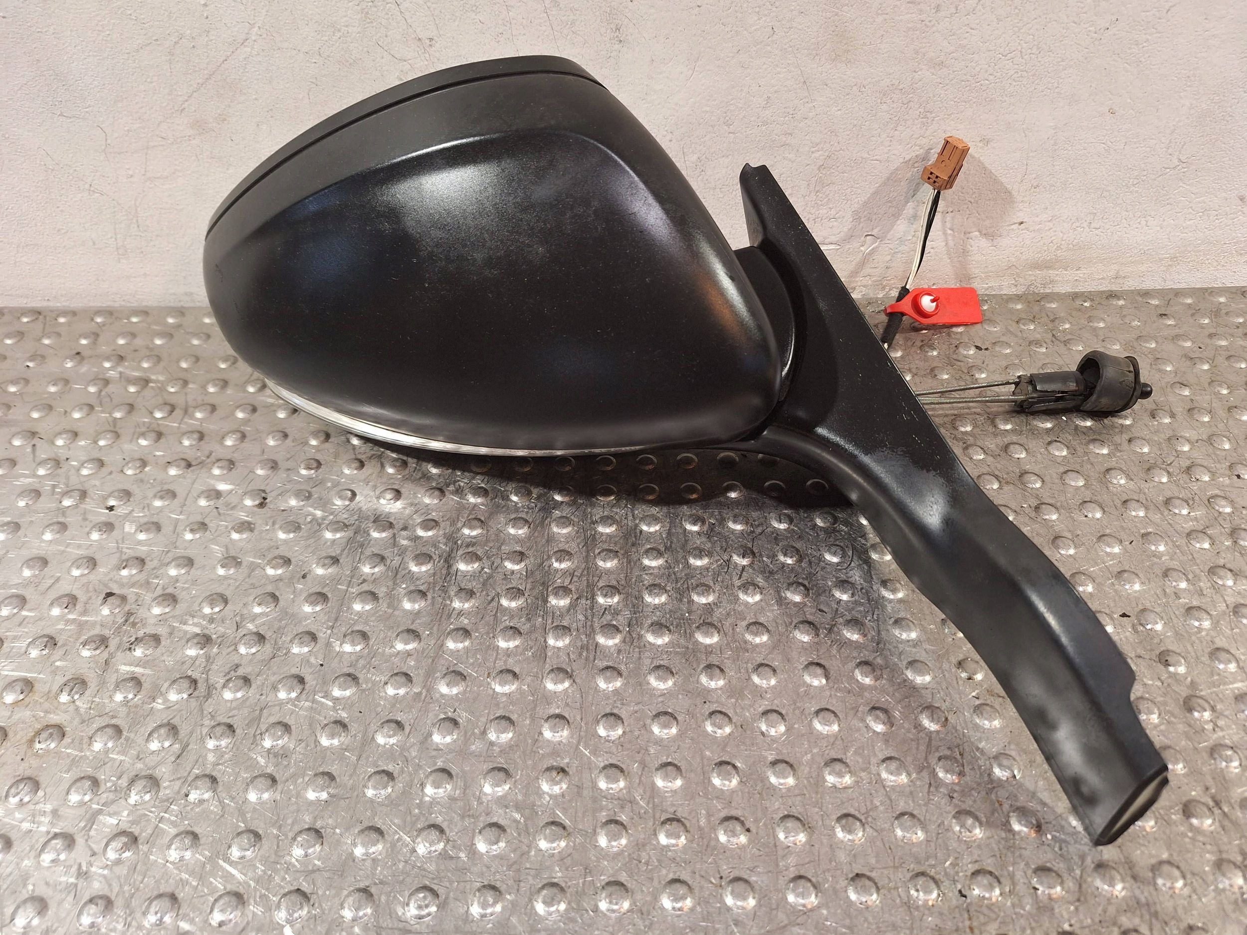 mirror exterior right manually 4 PIN PEUGEOT 208 2008 and 13