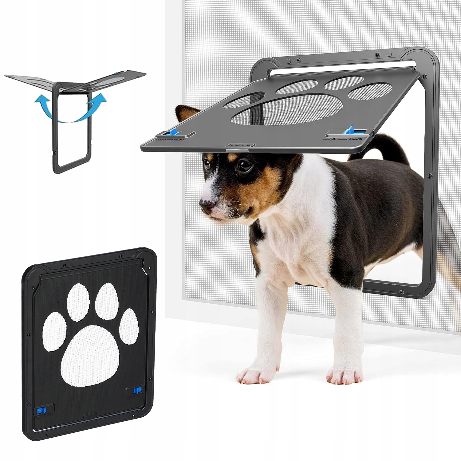 Levně Moskytiérové Dveře Pro Zvířata S Magnetem Pro Snadné Vycházení