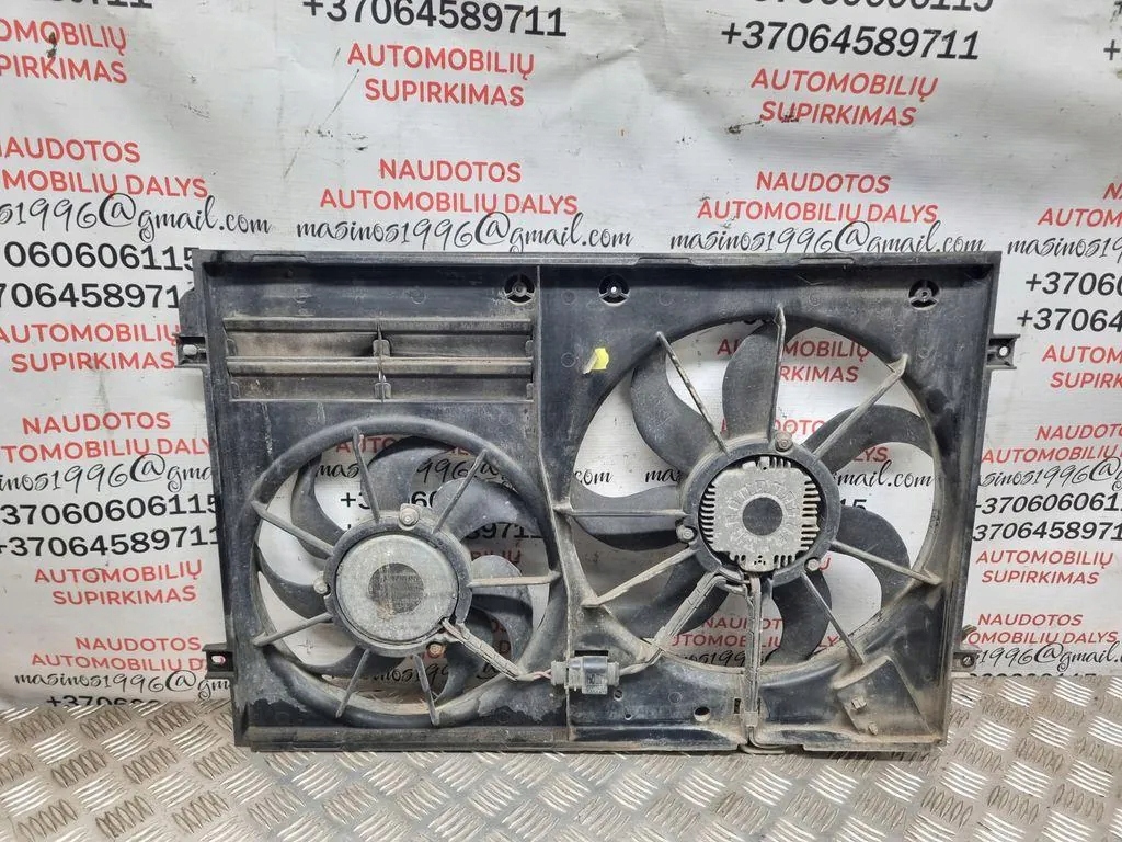 2007 Audi тт вентилятор радиатора кондиционера с 2000 1k0121207aa