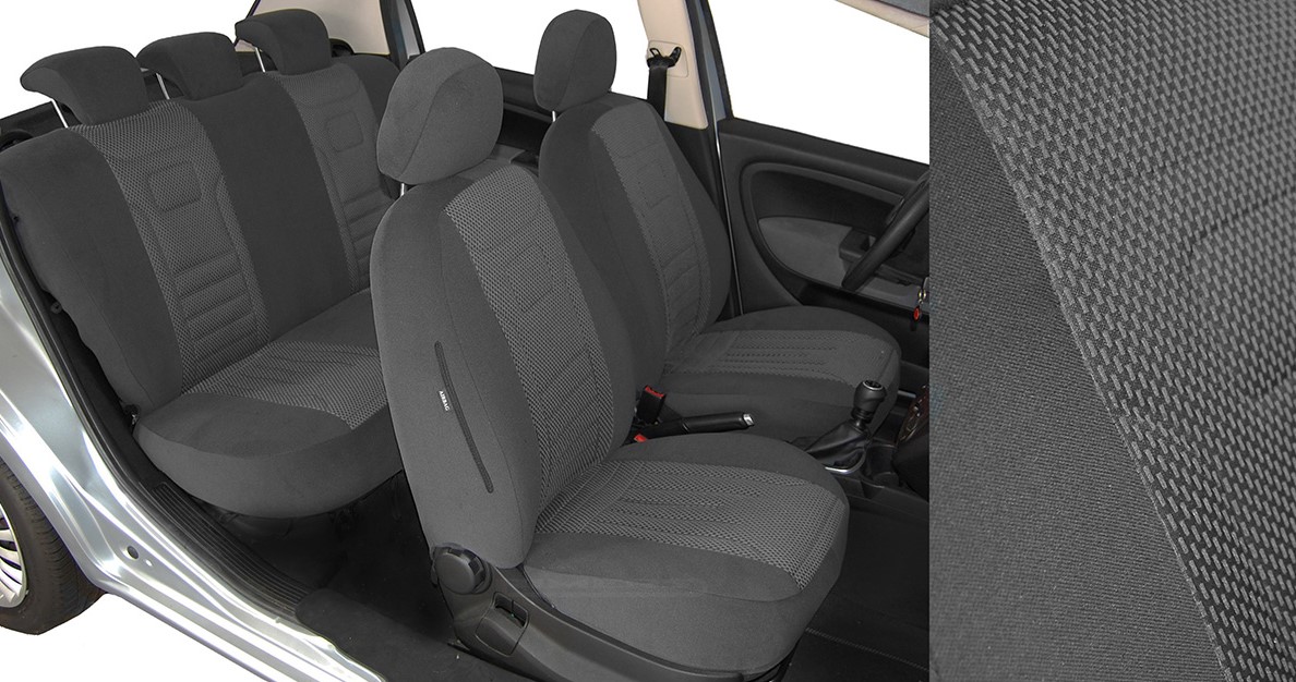 WELUR LUX POKROWCE NA FOTELE SAMOCHODOWE WELUROWE Cechy dodatkowe szwy/otwory na poduszki powietrzne dostęp do podłokietnika