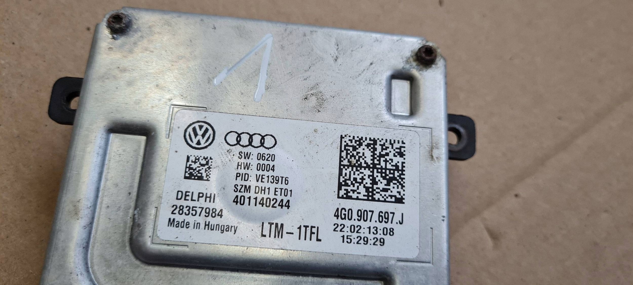 A7 4G module control unit control unit lights 4G0907697J A6 C7 4G A4 B8 A5 Q5