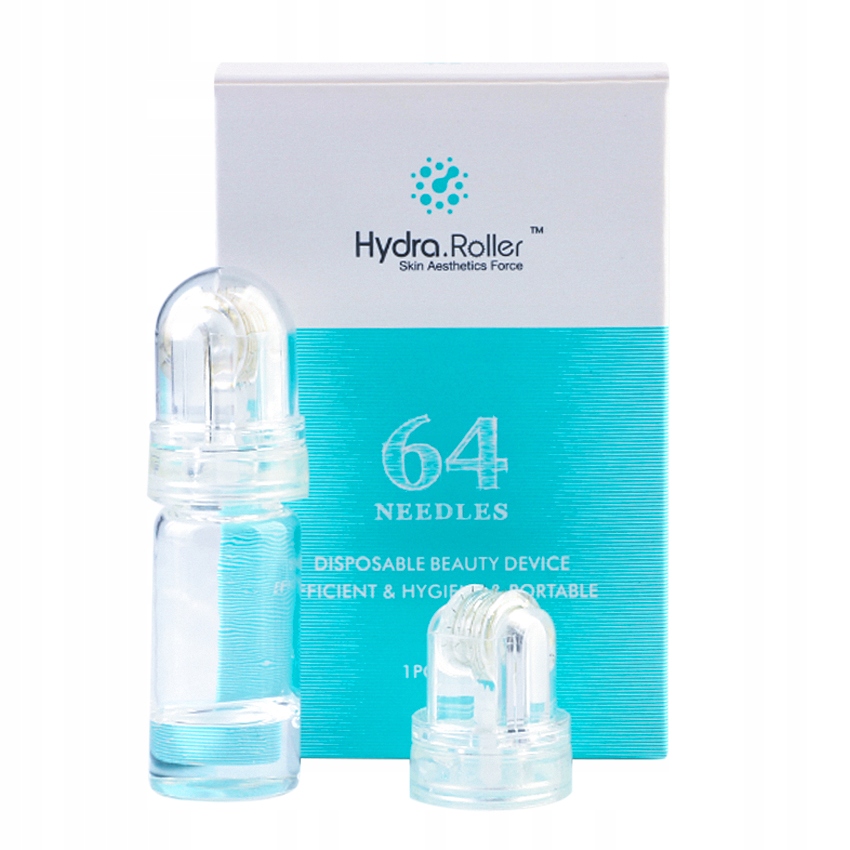 Dermaroller z APLIKATOREM derma roller Mezoterapia