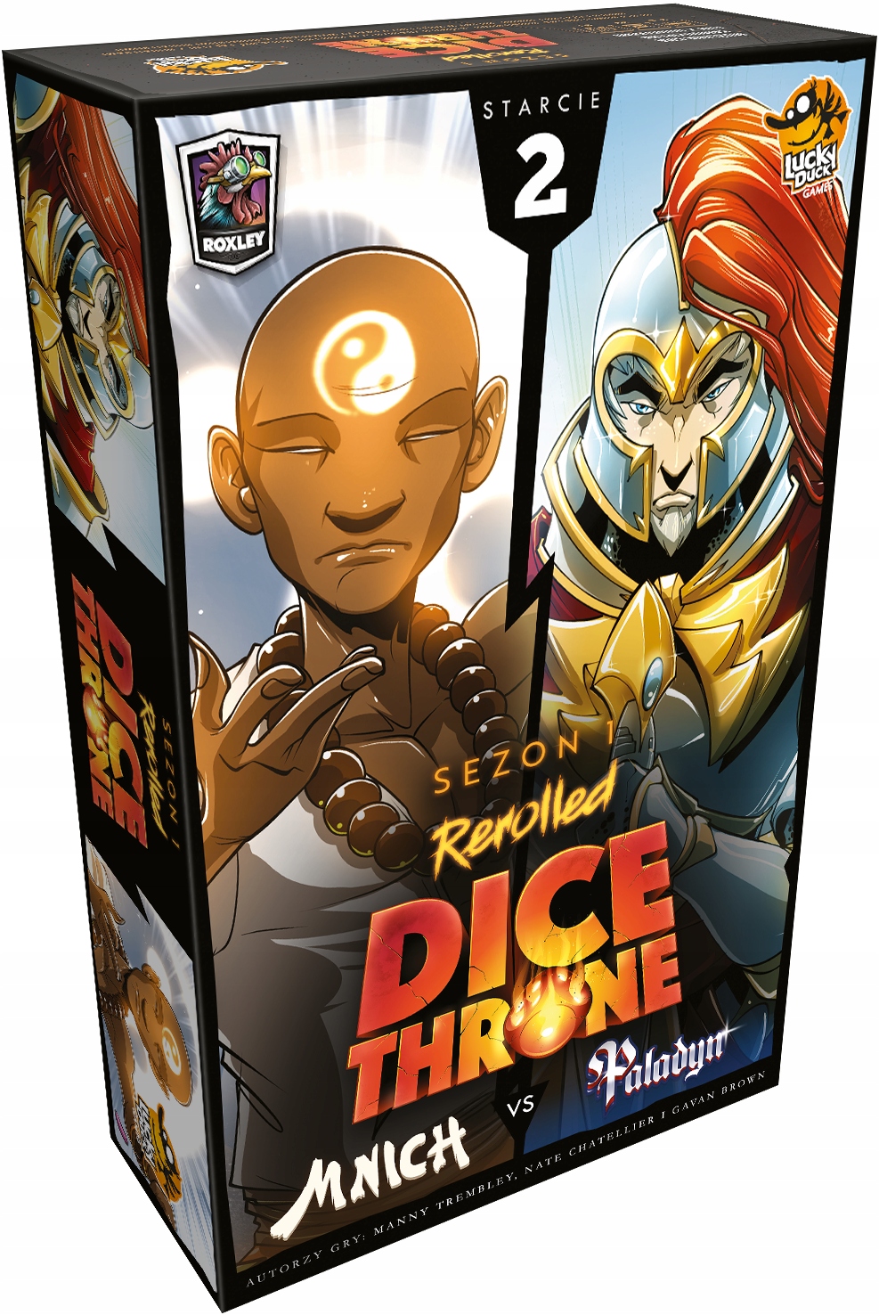 Dice Throne: Starcie 2 Mnich vs Paladyn