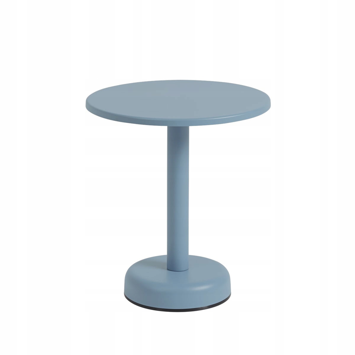Muuto Linear Outdoor Oceľový vonkajší konferenčný stolík, modrý