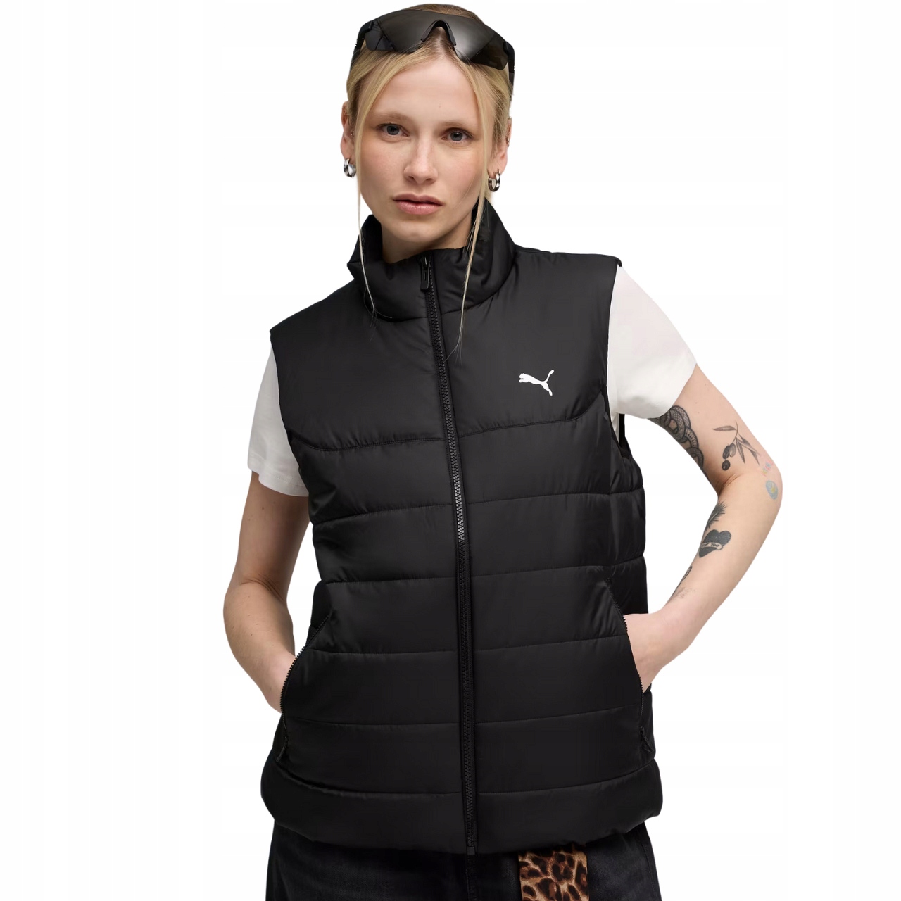 Dámská vesta Puma Ess Padded Vest černá 685229 01 S S