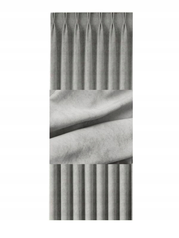 Záclony Závěs Matná Velur Na Flexie Nastavitelná Výška Barva š 270x270