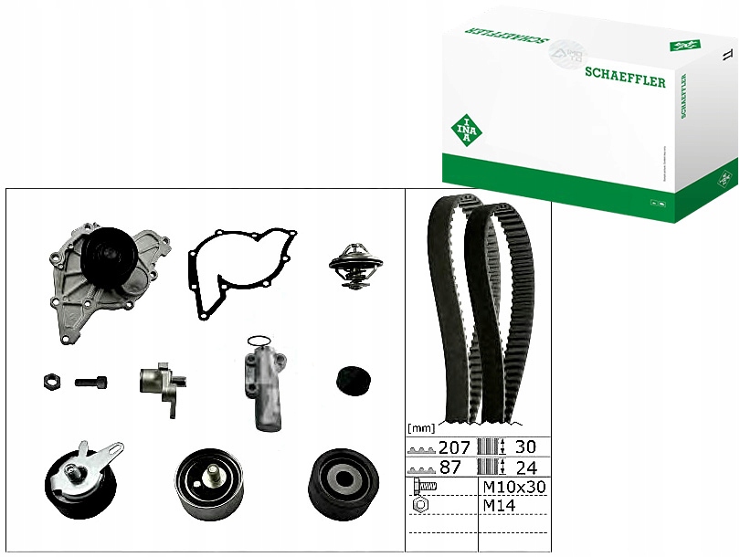 INA530 0539 30 Rozvodová Sada Vw 2,5 Tdi Asistent řidiče #33