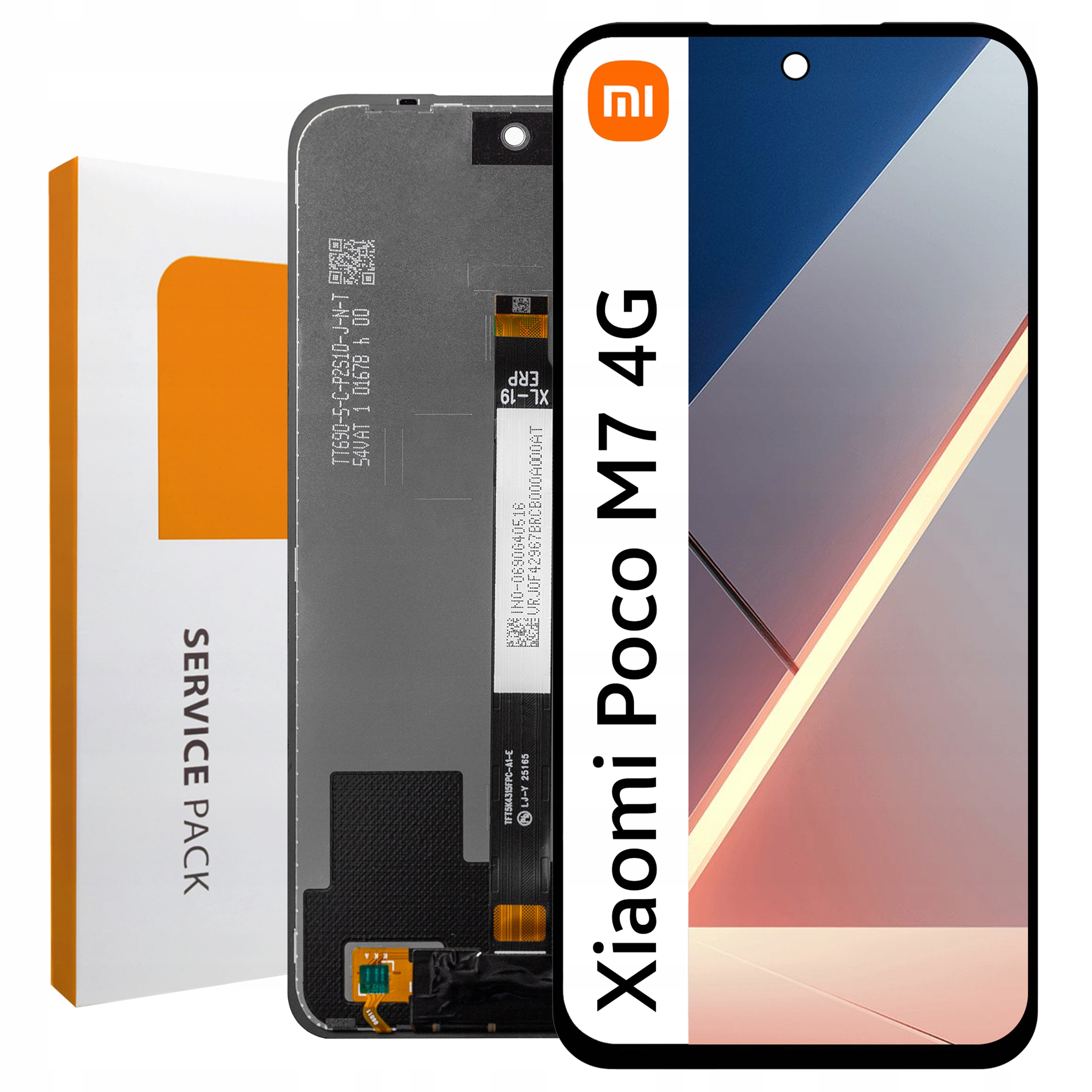 25062PC34E pro Xiaomi Poco M7 4G Service Pack LCD Matrix Originál Zila