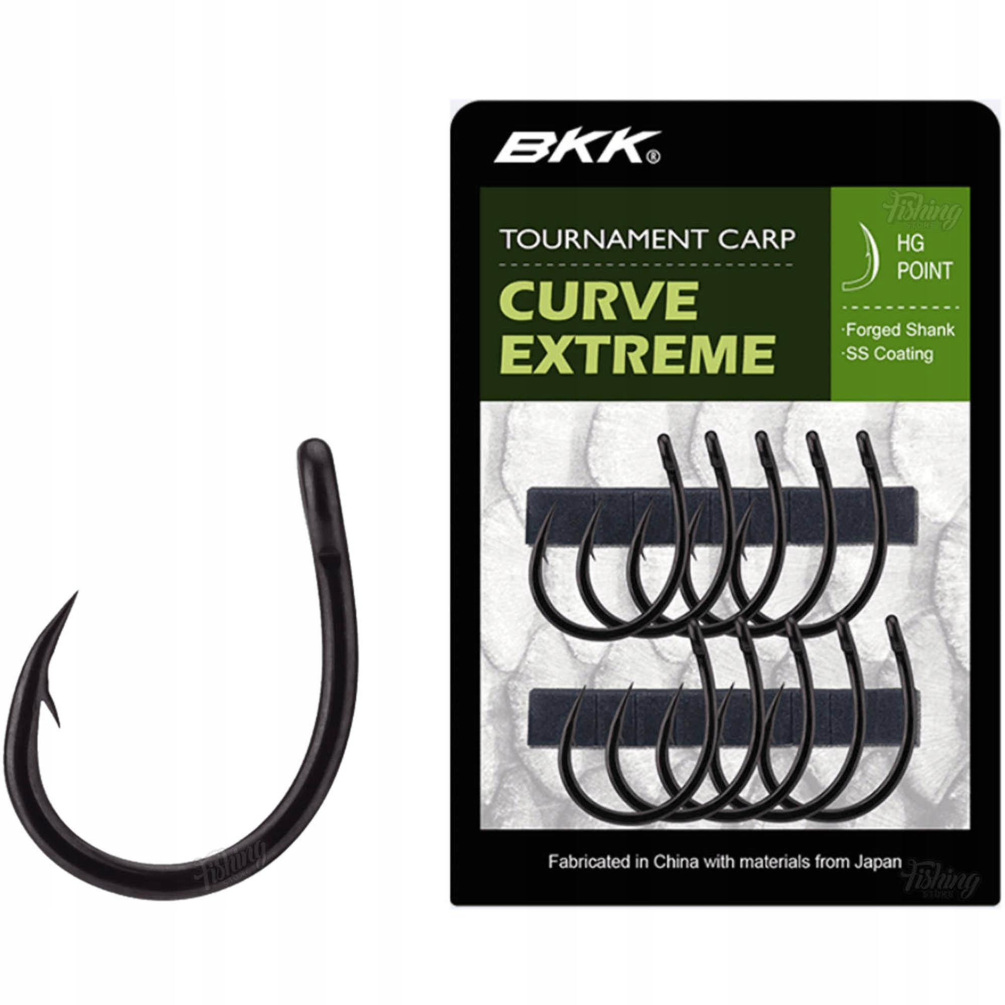 Haczyki Karpiowe Bkk Curve Extreme 4