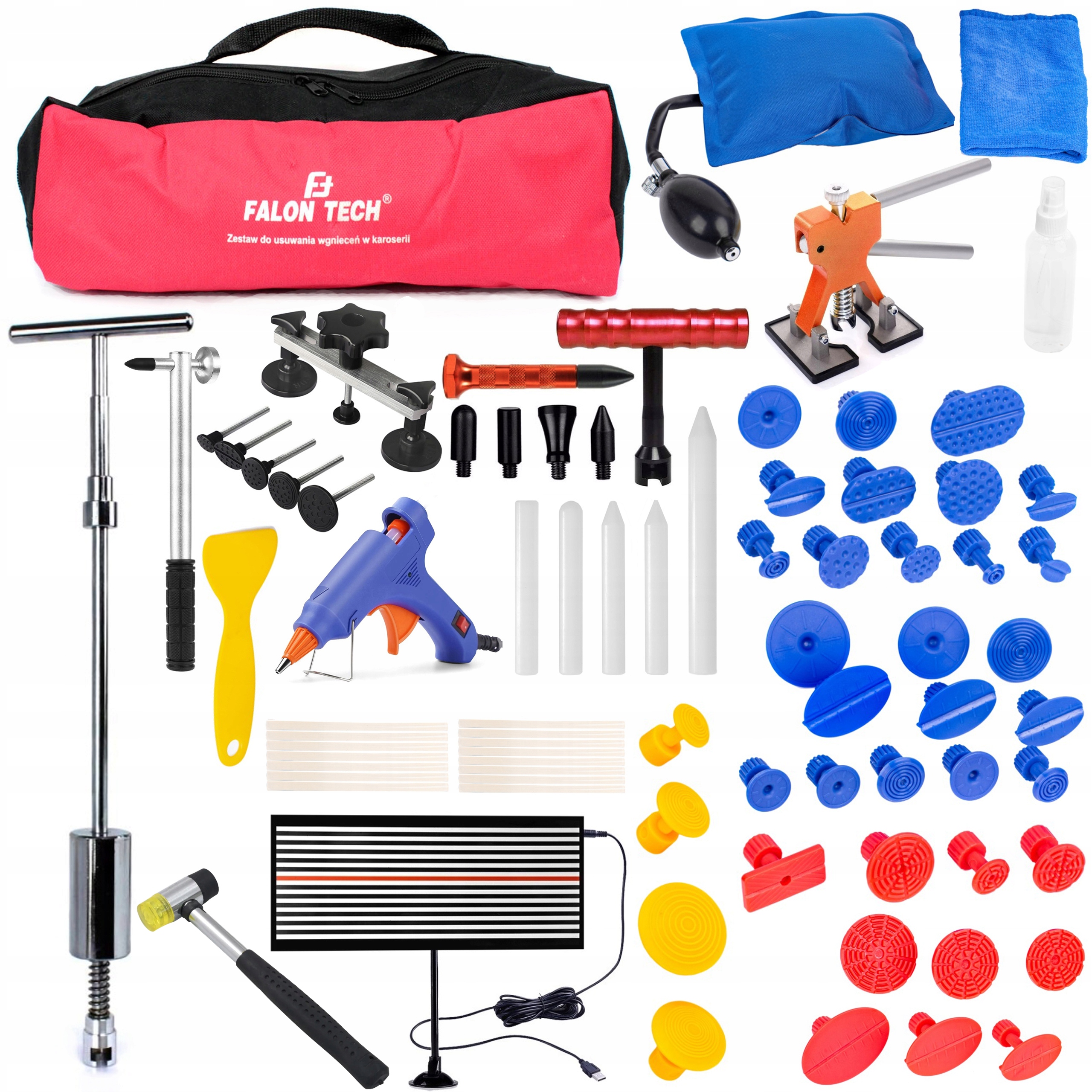 

Zestaw Do Usuwania Wgnieceń Wgniotek Karoserii Pdr