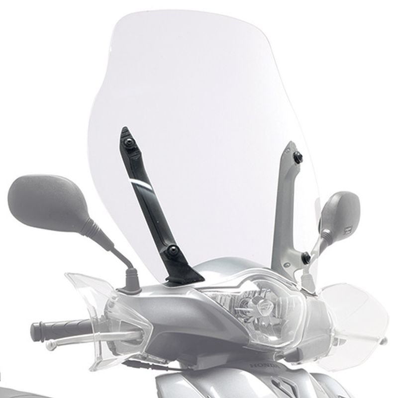 Kappa Sklo Honda Sh 125i/150i (12-16) [53x50 cm] Vhodné Na Originálne Upevnenie