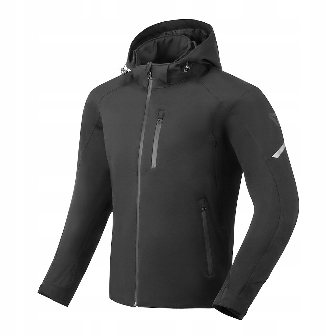 Seca Motocyklová Bunda Softshellová District Čierna 3XL
